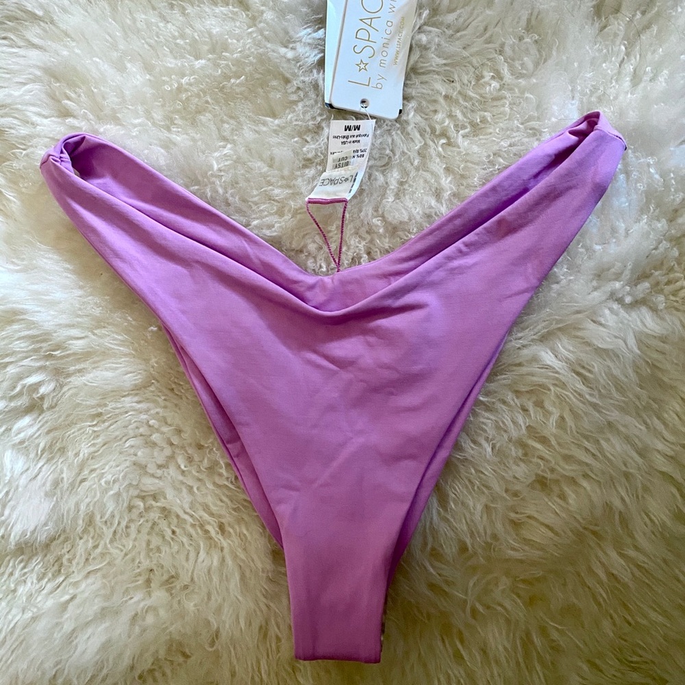 L*Space Cabana Bitsy Cut Bottoms Size Medium